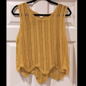 Loveriche Brand Shell sleeveless sweater